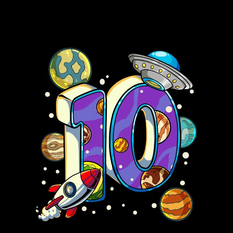 10 Anniversaire Astronaute de l’espace 10 ans