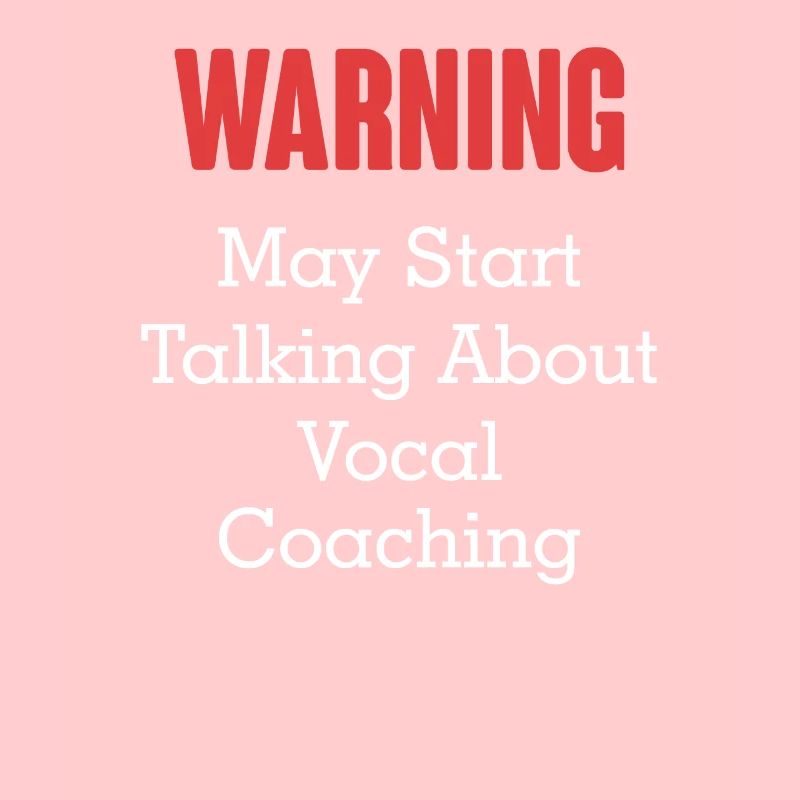 Warning Might Start About Vocal Coaching