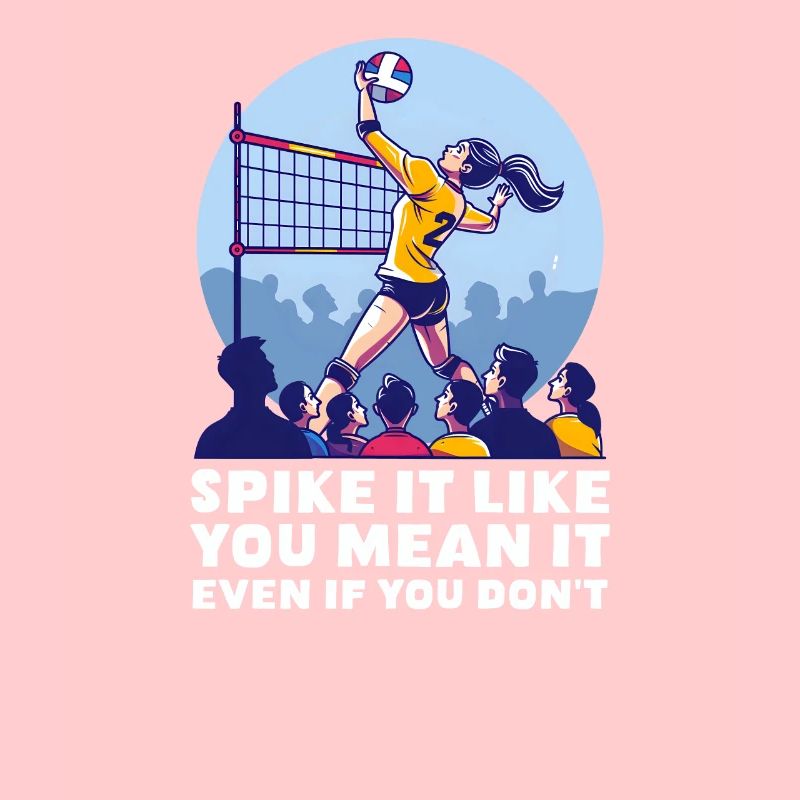 Volley-ball Spike comme vous le pensez, même si vous ne le faites pas