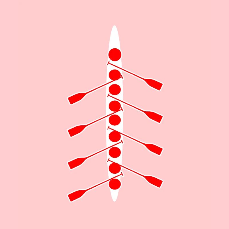 Rowboot Der Crew Boot Rowboot Rower Rowes Rower