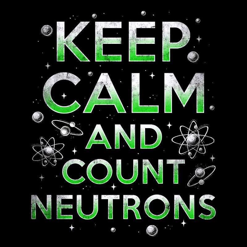 Nuclear Engineer Keep Calm And Count Neutrons
