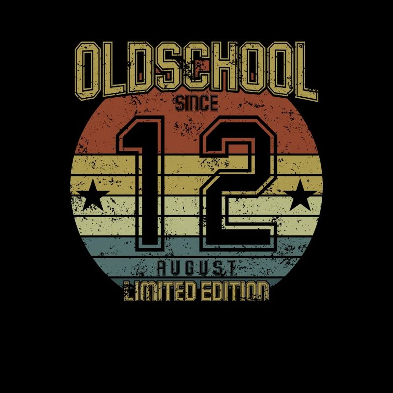 August 2012 - Geburtstag im August Oldschool