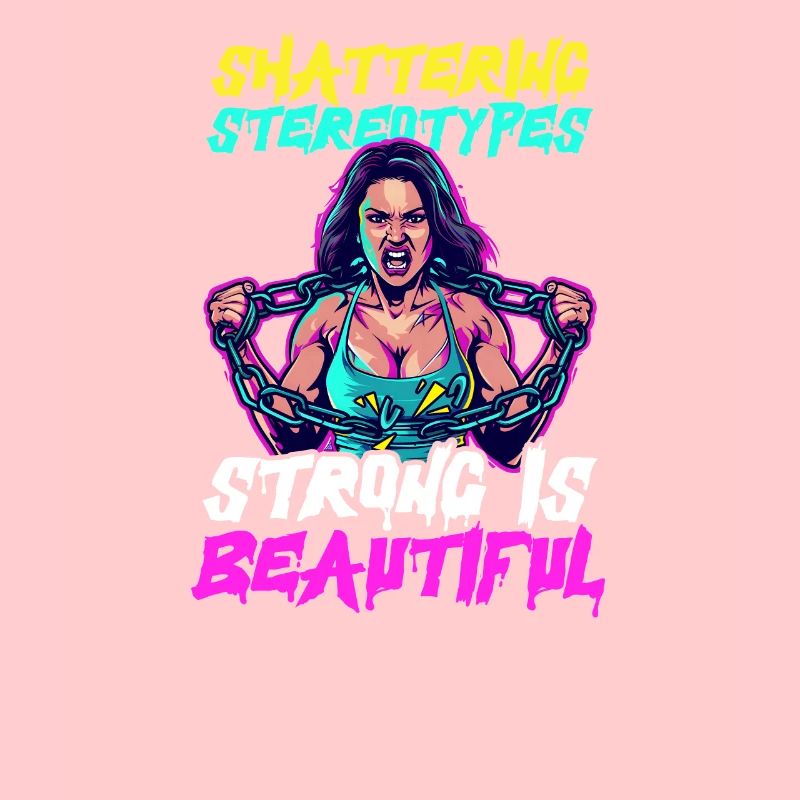 Female Bodybuilder Shattering Stereotypes Strong