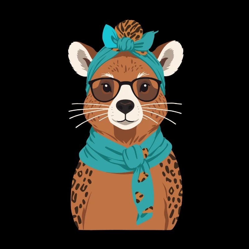 Drôle Capymama Capybara Mère Design