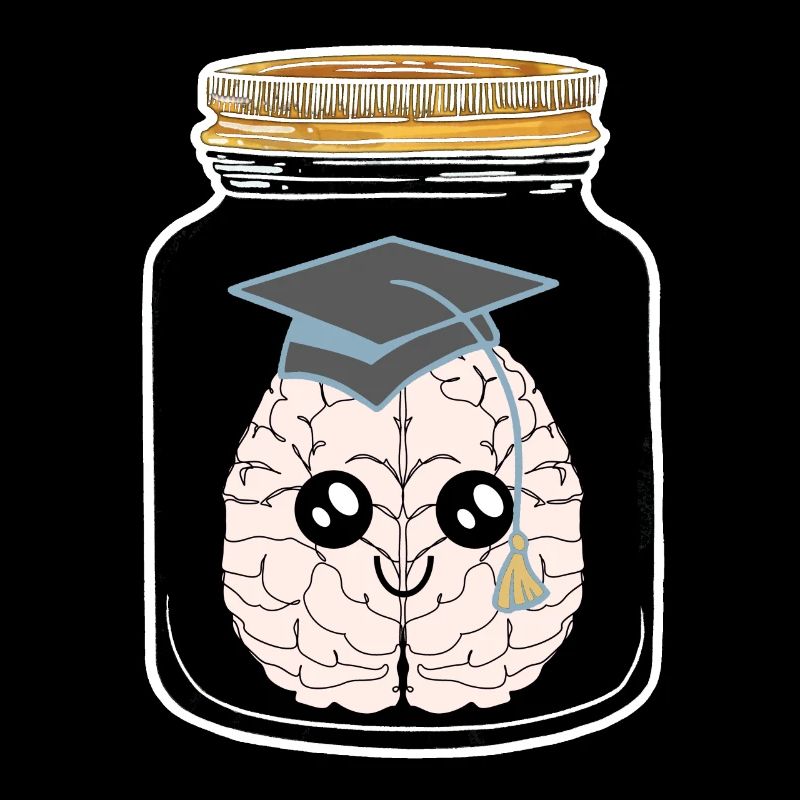 Inteligenz Einweckglas Studenten Studierter Geek