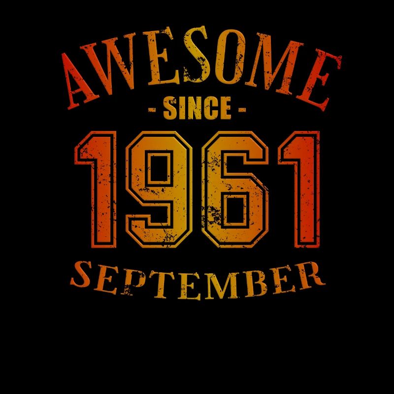 September 1961 - Geburtstag im September Awesome