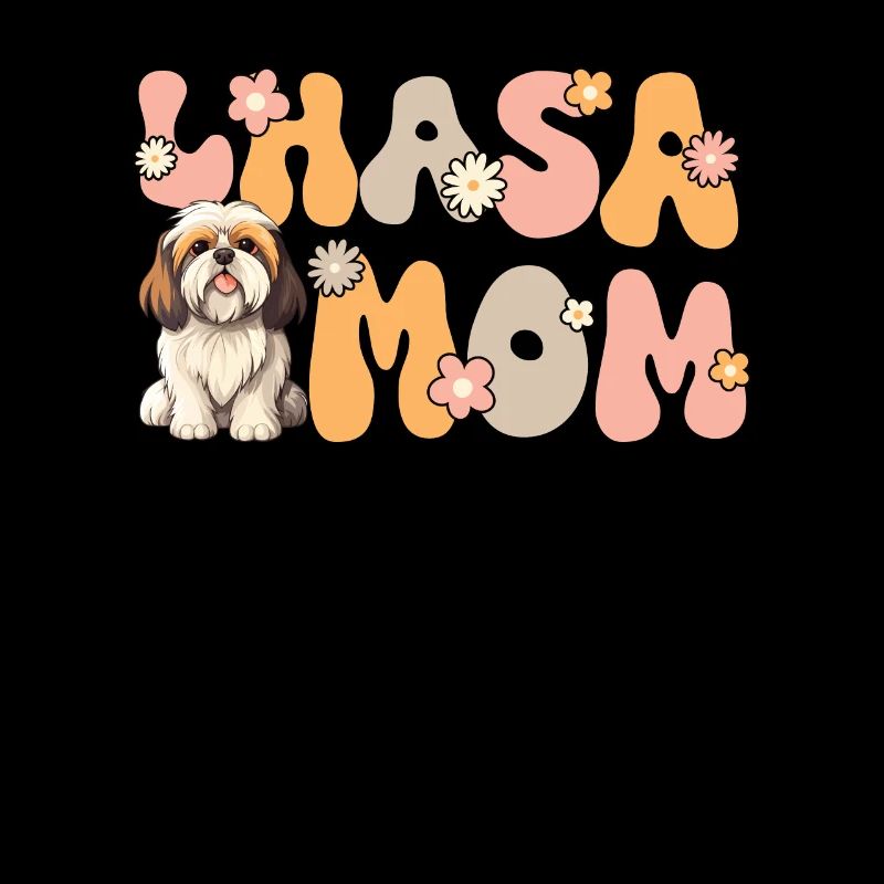 Lhasa Apso Groovy Lhasa Mom