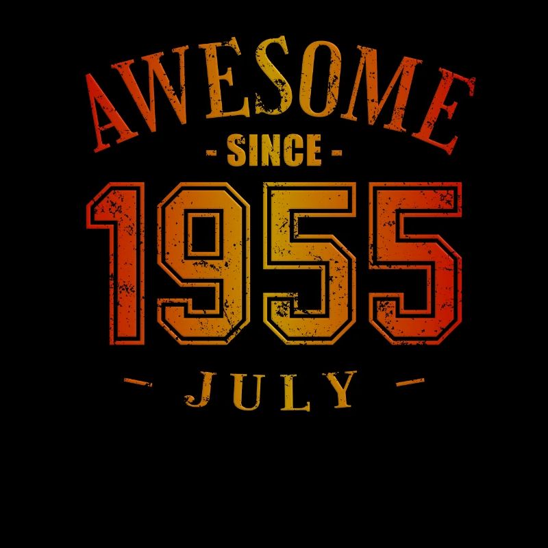 July 1955 - Geburtstag im Juli Awesome