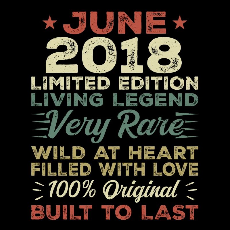 Juni 2018 Geburtstag Juni 2018 Geschenk Juni 2018
