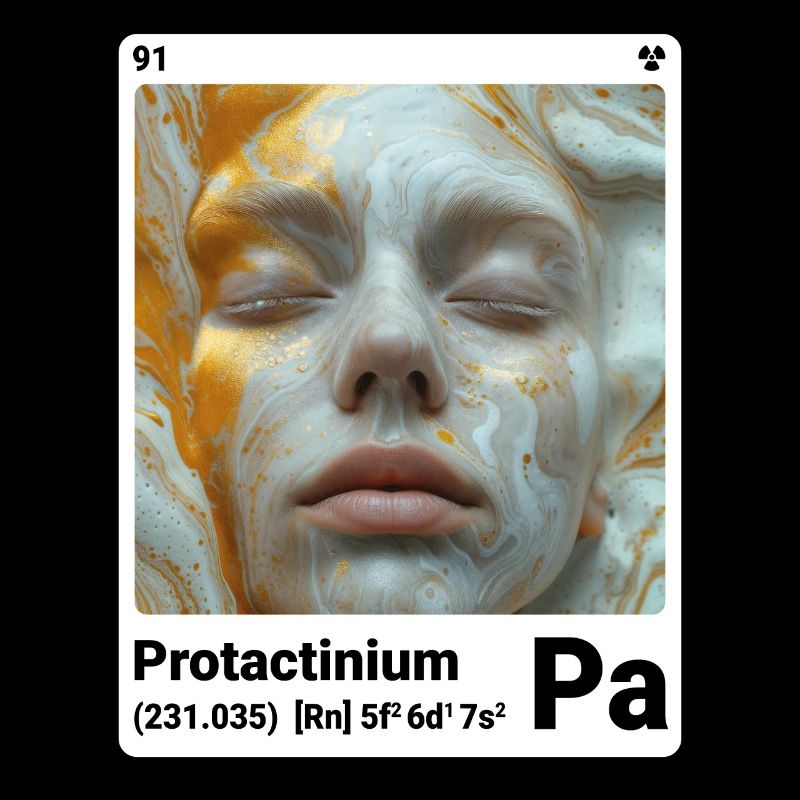 Protactinum - Pa - Élément chimique 091