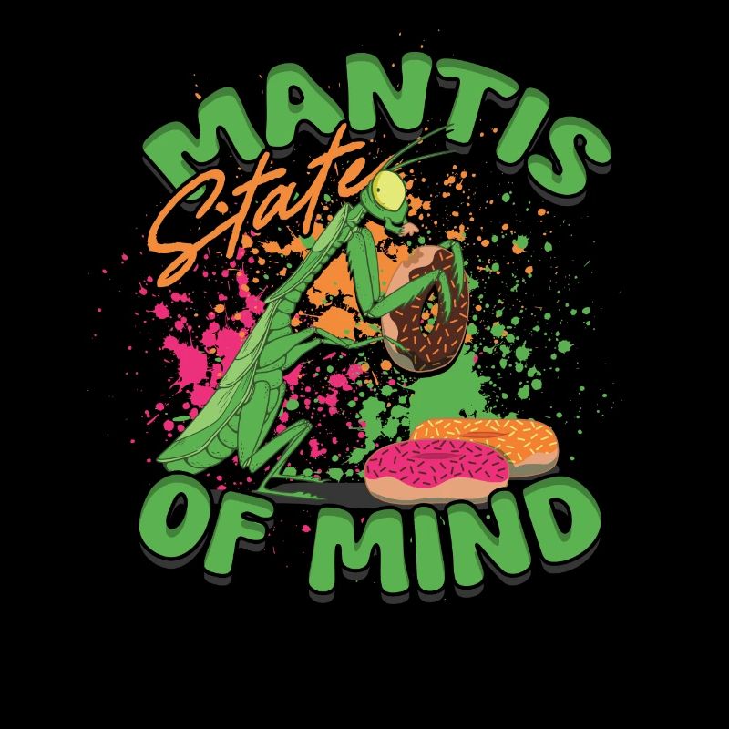 Gottesanbeterin Mantis State Of Mind