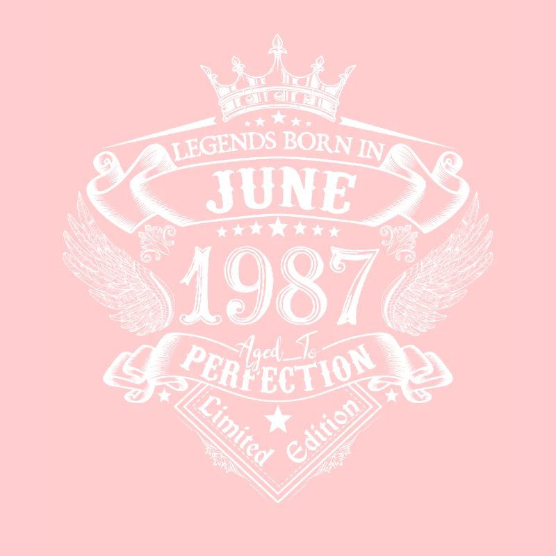 Juni 1987 Geburtstag Juni 1987 Juni Geschenk