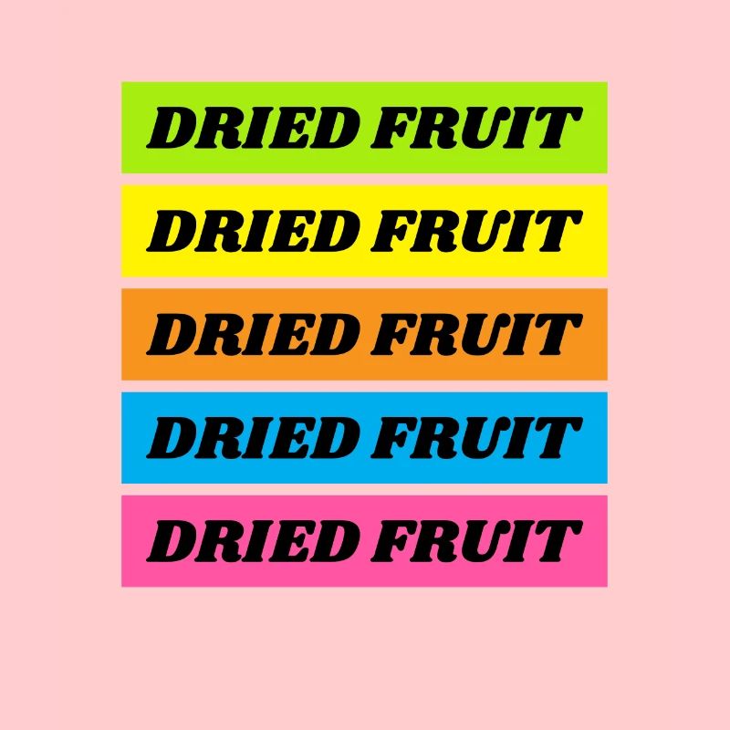 Dried Fruit Retro Dried Fruit Dehydration