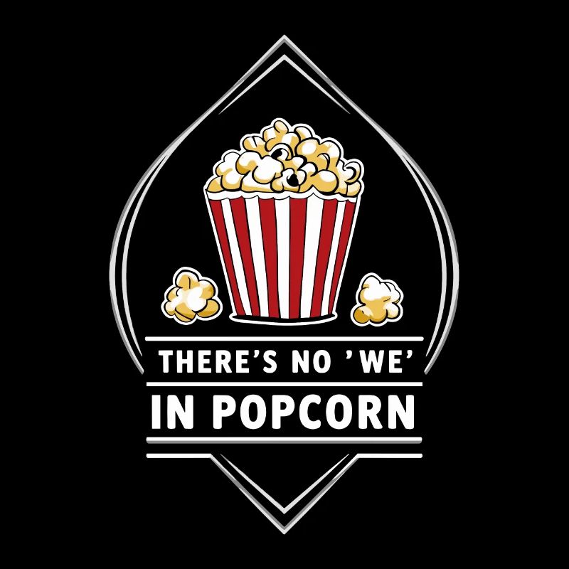 Lustiger Popcorn-spruch, Binge-watching-popcorn