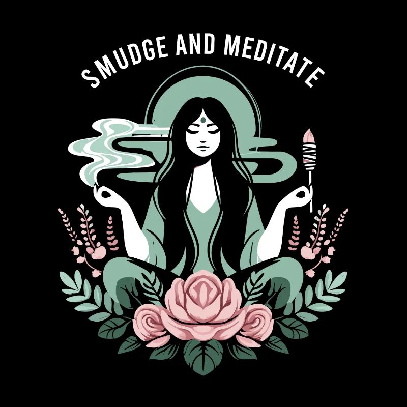 Smudge Sage Feather Stregoneria Spirituale Meditare