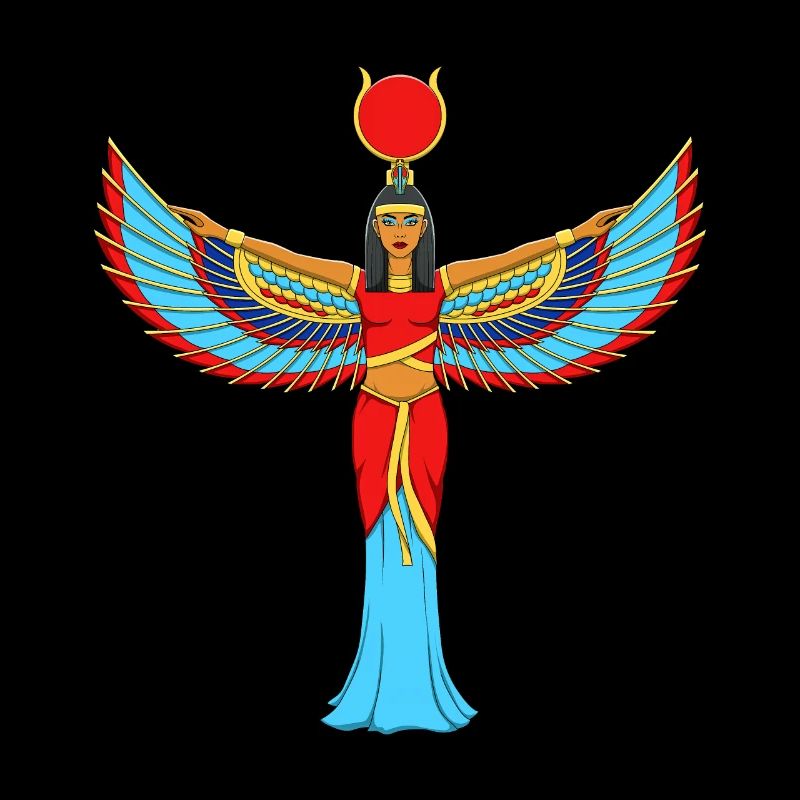 Déesse Pyramide Pharaon Égyptienne Égypte Ancienne