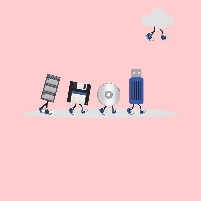 IT Geek, PC Accessories Storage Devices Evolution