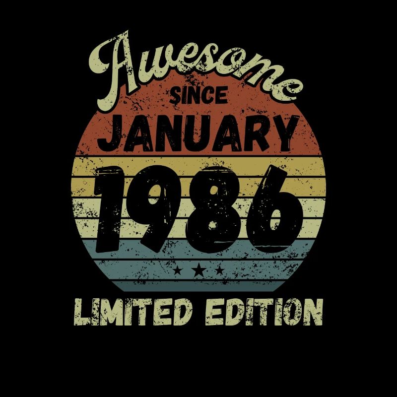 Awesome since January 1986 - Geburtstag