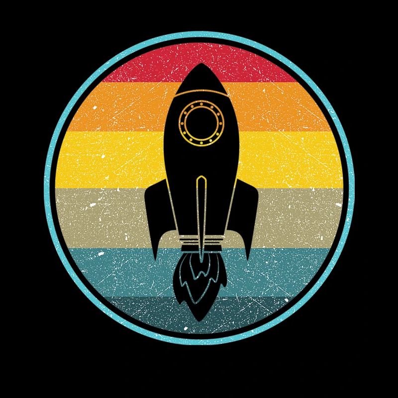 Rocket Science Physique Rétro Vintage