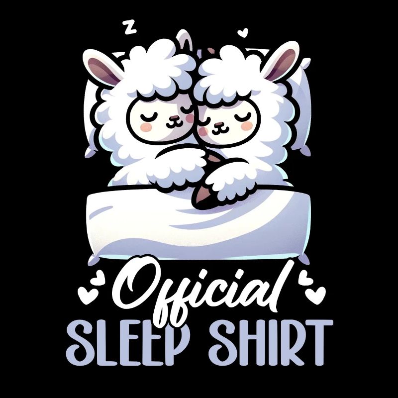Maison Officielle Lama PJ Sleeping Nickering