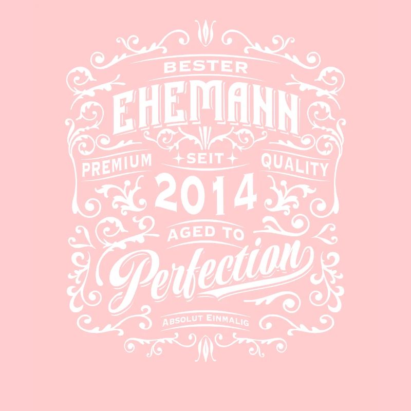 Bester Ehemann seit 2014, Retro, Hochzeitstag