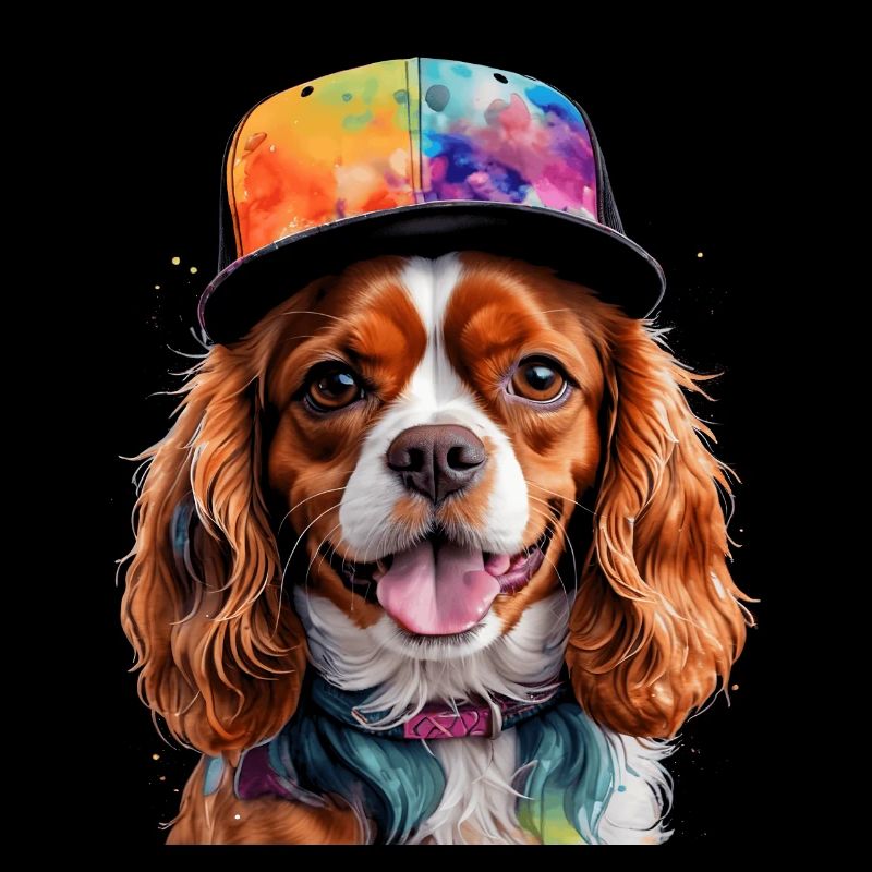 Cavalier King Charles Spaniel Snapback Cap Hund