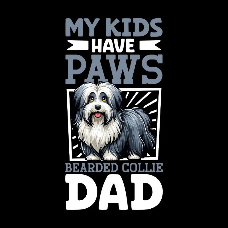 Bearded Collie Dad