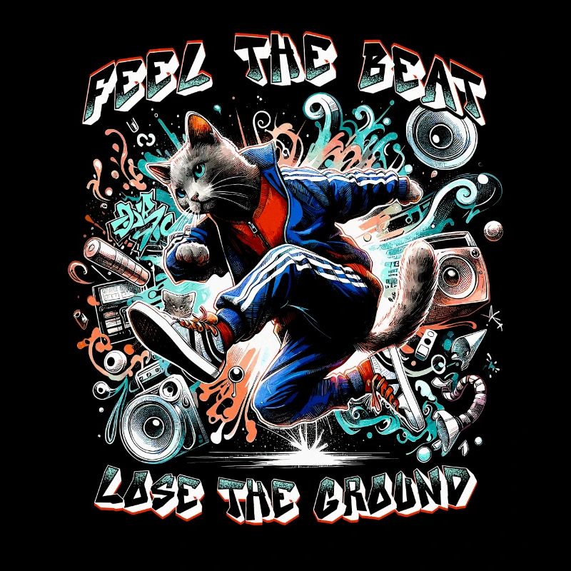 Breakdance B-boy Feel the beat