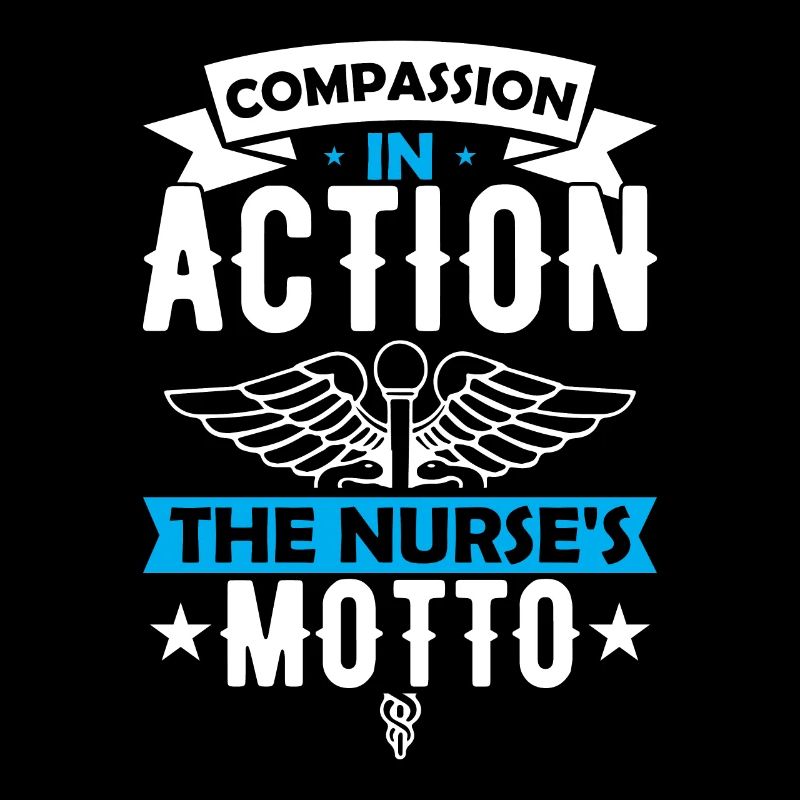 La compassion en action : la devise de l’infirmière.