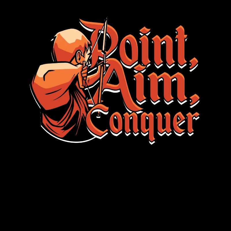 Archery Archer Point, aim, conquer