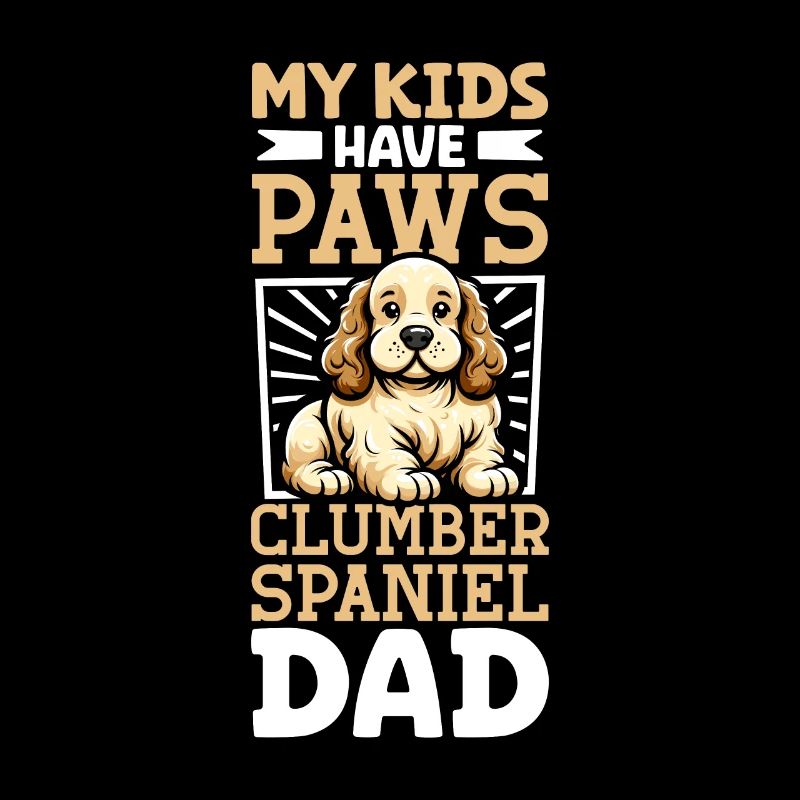 Clumber Spaniel Dad