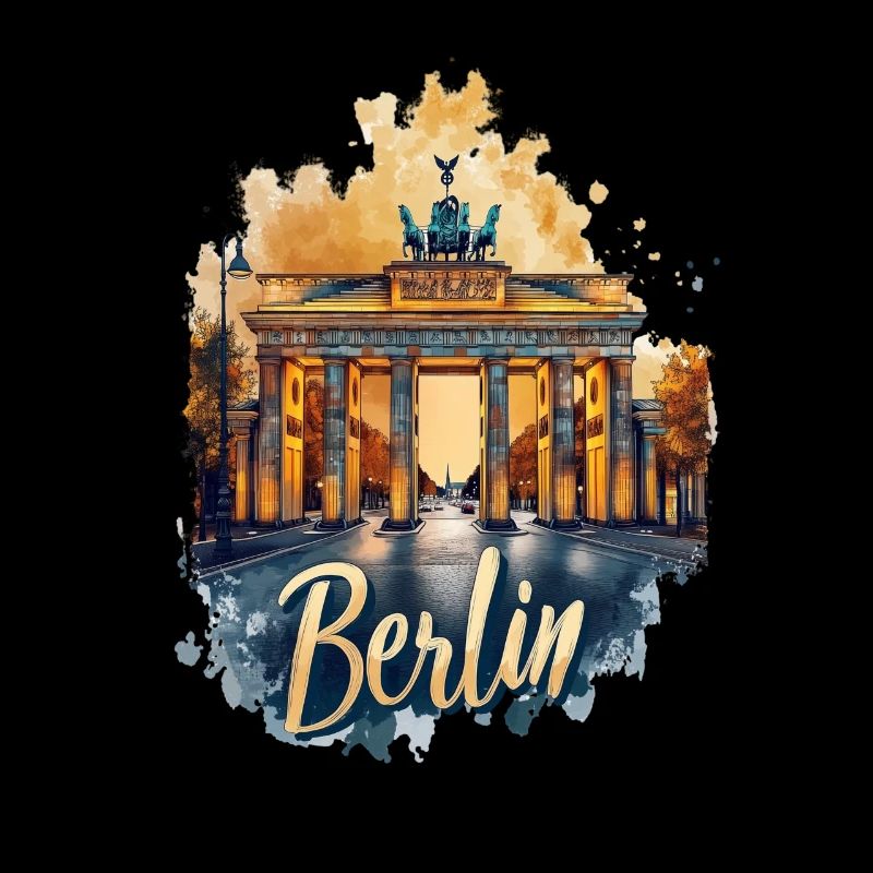 Berlin mit Brandenburger Tor