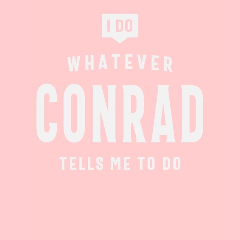 Personalized Name Conrad