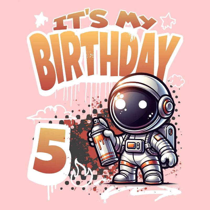 Graffiti Astronaut 5. Geburtstag