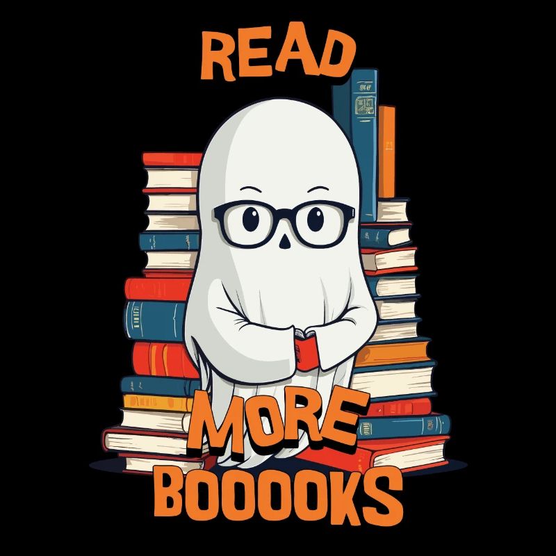 Cute Book Lover Ghost Costume Idea