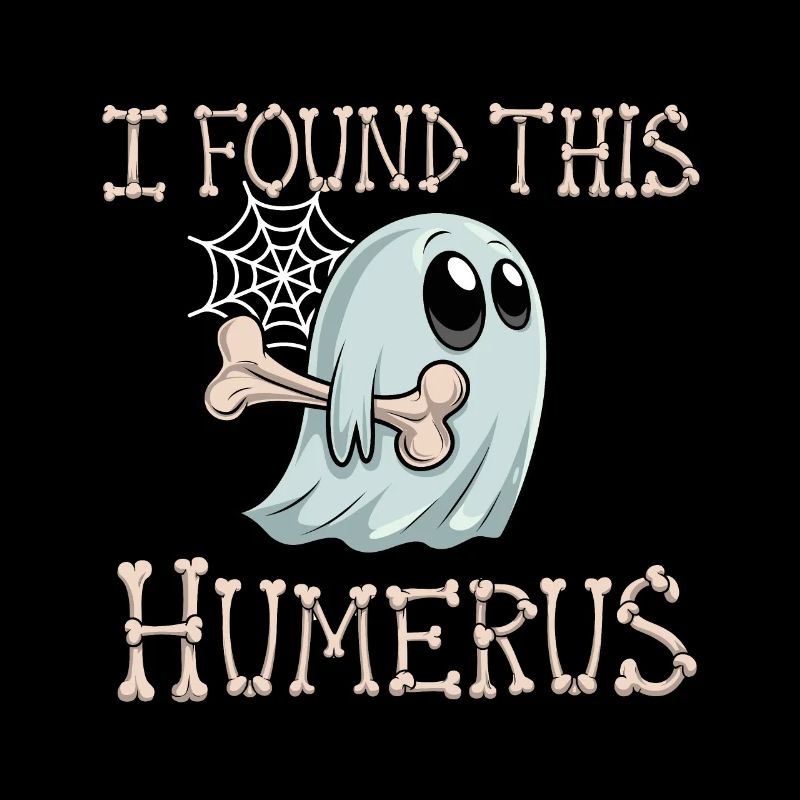 Halloween Ghost Nurse Bone Funny