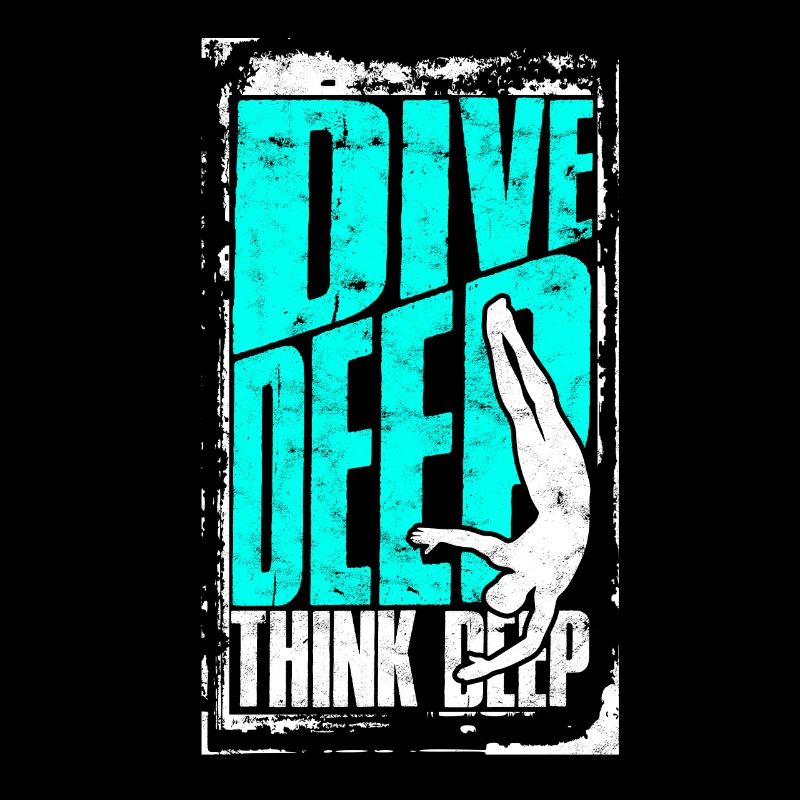 Plongeur Plongée sous-marine Plonger Deep Think Deep