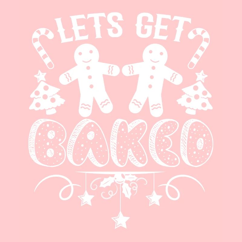Christmas Let's Get Baked Cookie