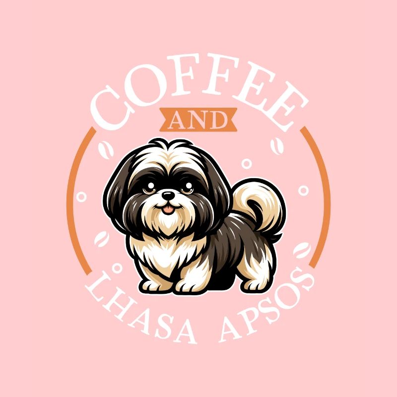 Café et Lhassa Apso