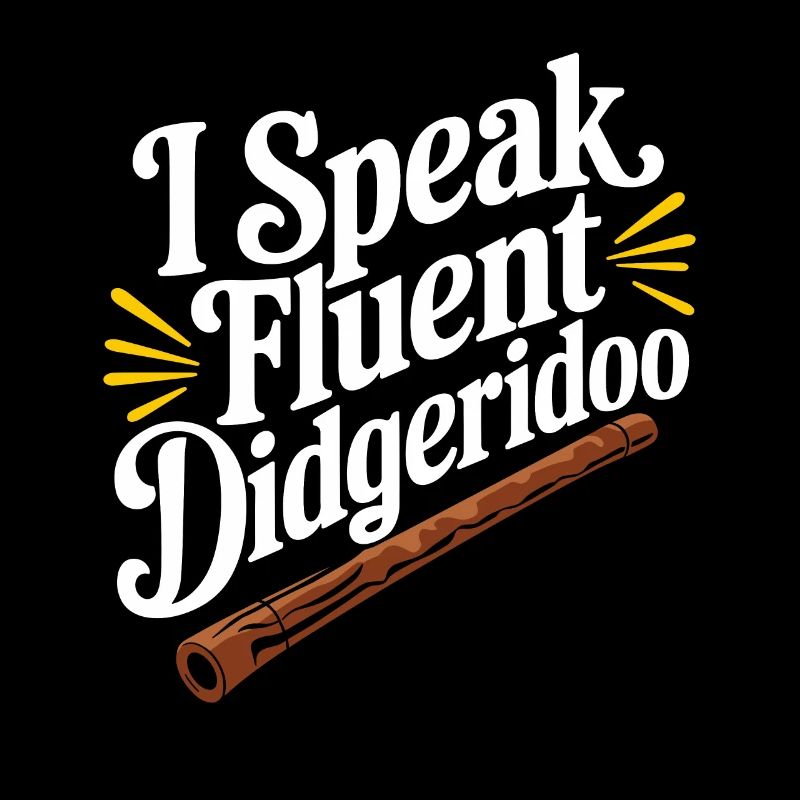 Didgeridoo Player Embracing Aboriginal Instrument