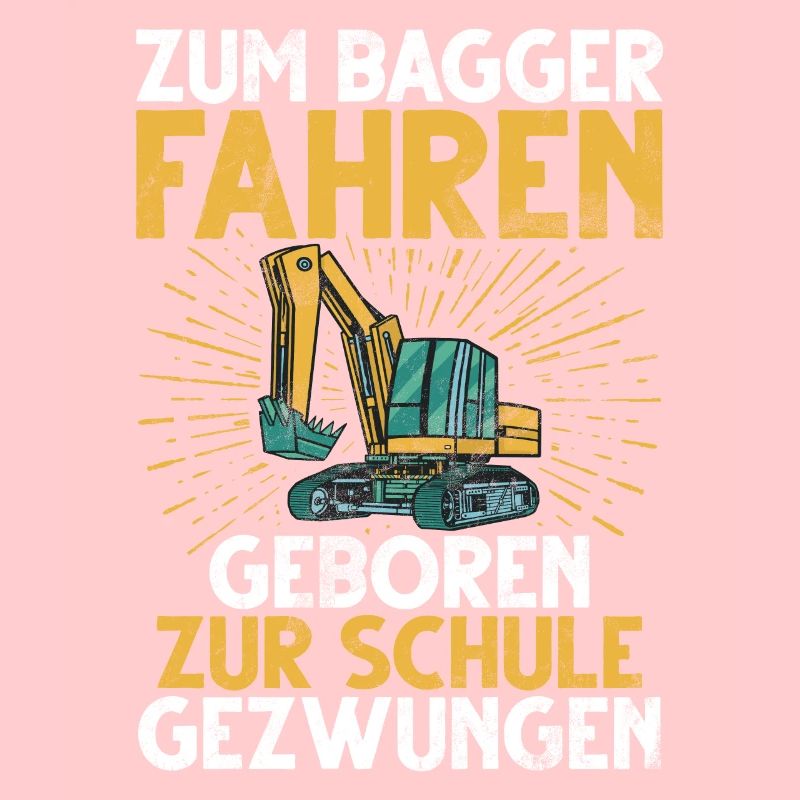 Excavator Driver Funny Construction Worker Profession Excavator
