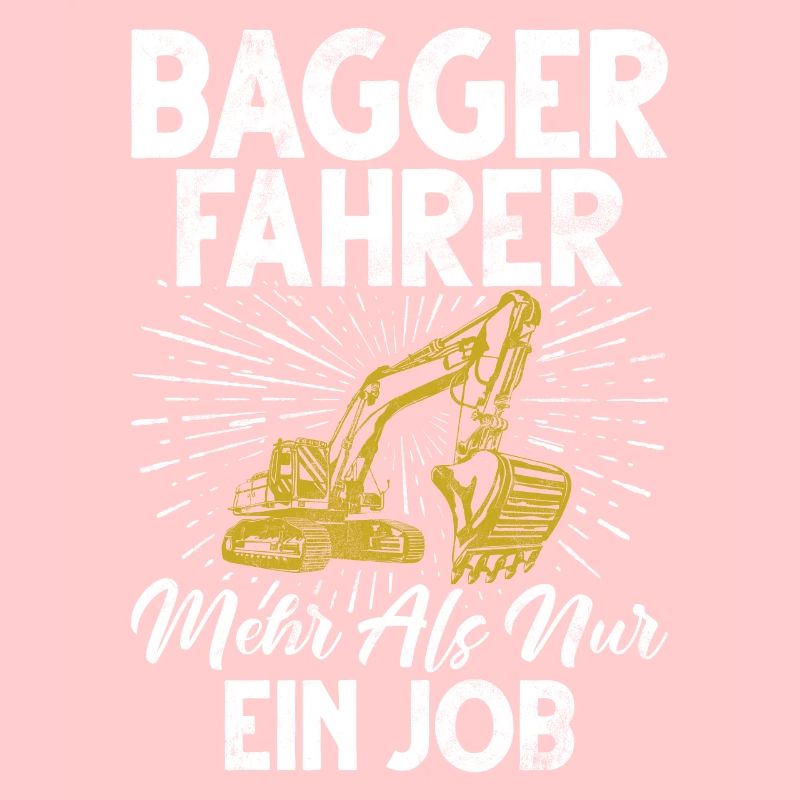 Excavator Driver Funny Construction Worker Profession Excavator
