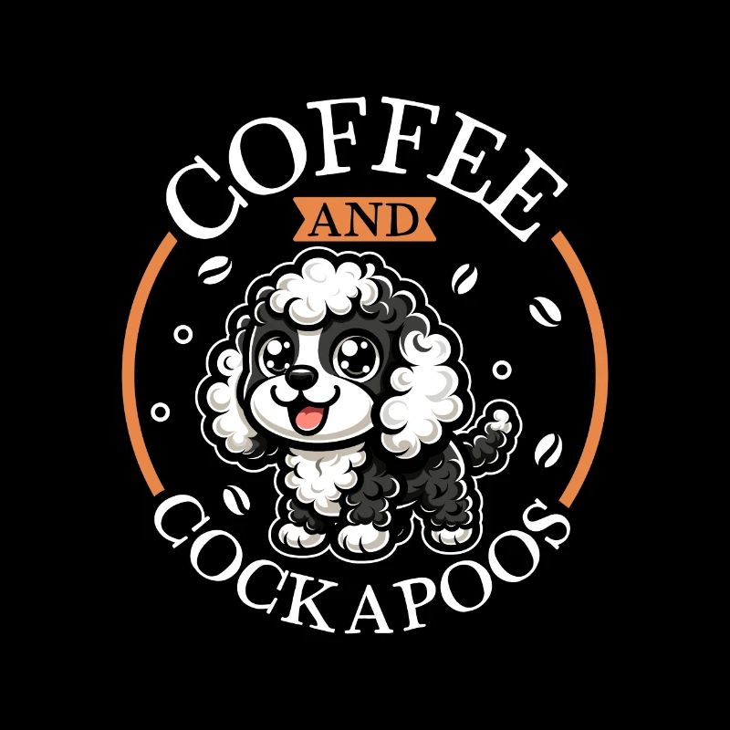 Kaffee und Cockapoo