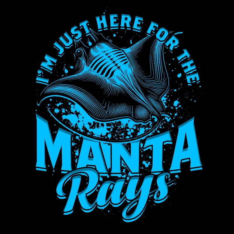Mantarochen I'm Just Here For The Manta Rays