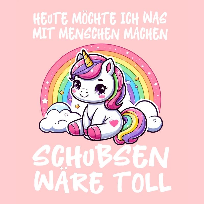 Heute möchte ich was mit Menschen machen Schubsen