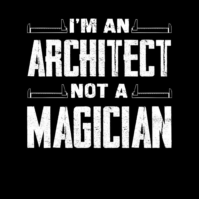 Je suis un architecte, pas un magicien