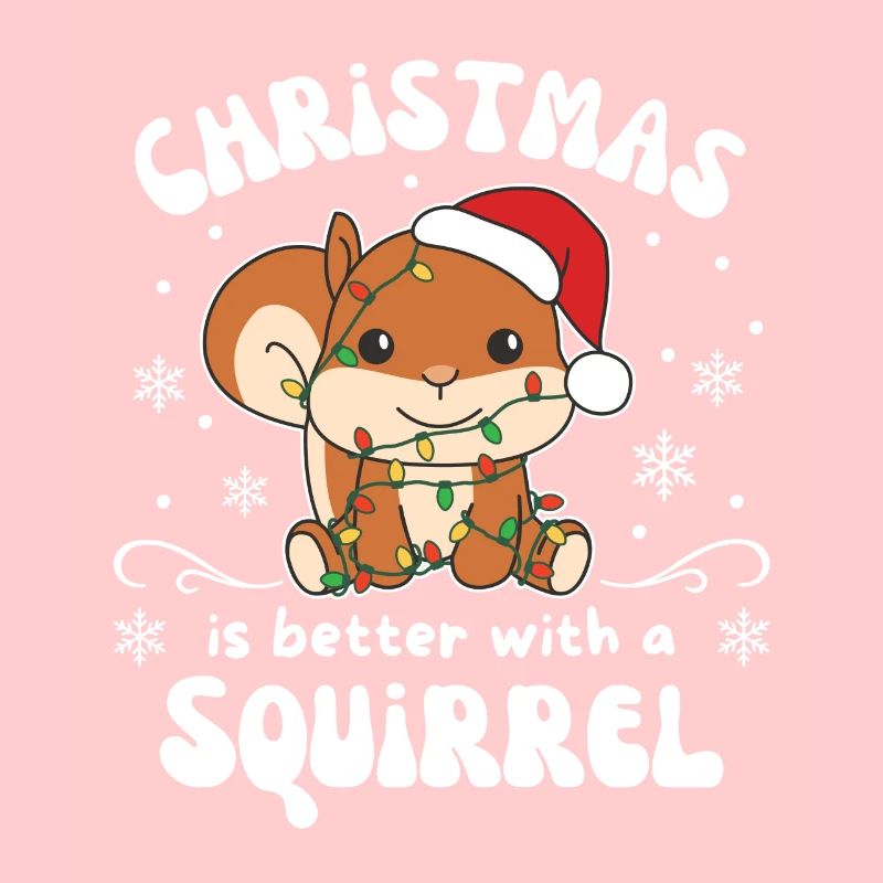 Weihnachten ist besser mit einem Eichhörnchen