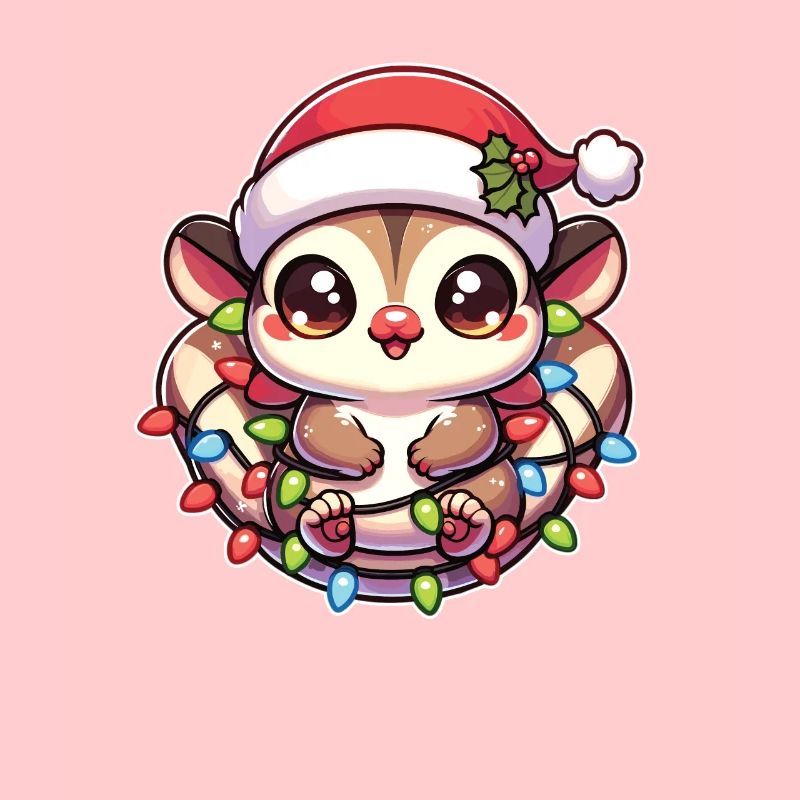 Christmas String Lights Sugar Gliders