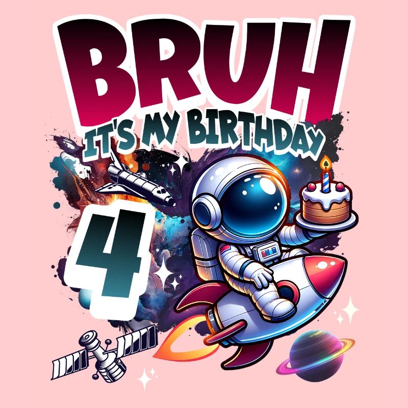 Astronaute 4e anniversaire Espace