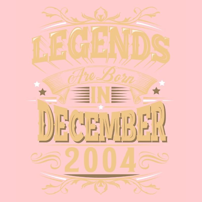 Légende de l’anniversaire de décembre 2004